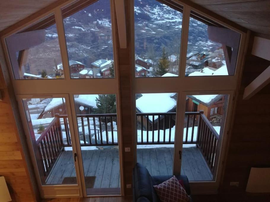 Chalet La Plagne Montalbert Pied Des Pistes Exterior photo