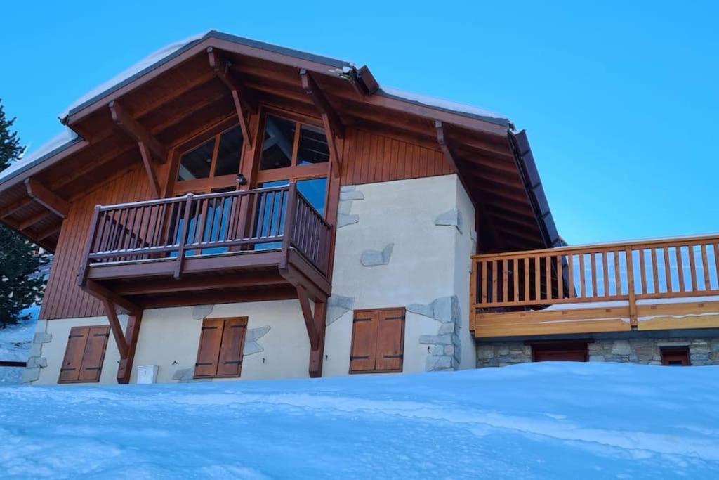 Chalet La Plagne Montalbert Pied Des Pistes Exterior photo